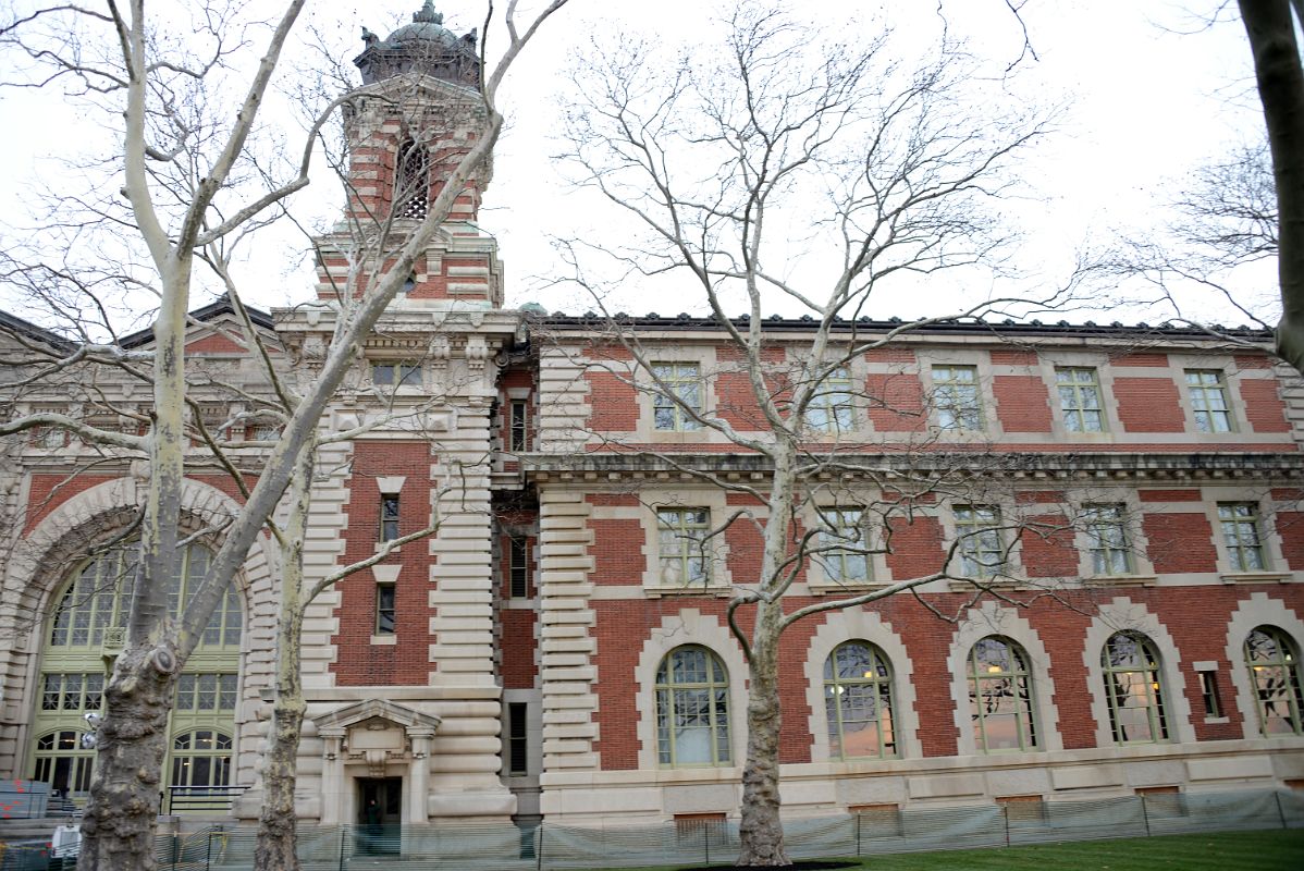 11-07 About To Enter The Ellis Island Main Immigration Station Building